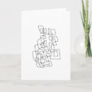 Search for drawing style cards Black and white
