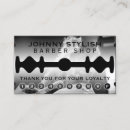 Search for razor business cards Salon