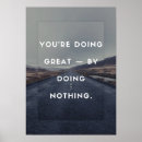 Search for doing nothing posters Motivation