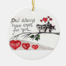 Search for owls christmas tree decorations Red