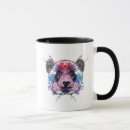 Search for hipster bear mugs Watercolor