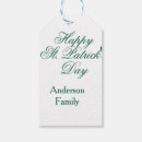 Search for shamrock gift tags Happy st patrick's day
