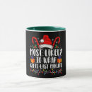 Search for wrapped mugs Santa
