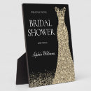Search for bridal shower plaques Gold