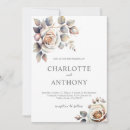 Search for peach and ivory wedding invitations Modern