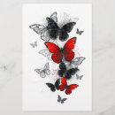 Search for butterflies stationery paper Butterfly