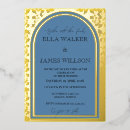 Search for royal blue and yellow invitations Summer