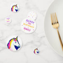 Search for happy birthday rainbow party decor Magical