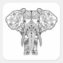 Search for zen doodles stickers Elephant