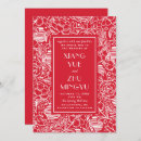 Search for double happiness wedding invitations Asian