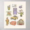 Search for cartoon graphics posters Colourful