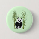 Search for black white panda badges Bamboo