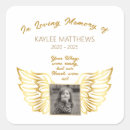 Search for angel memorial stickers In loving memory