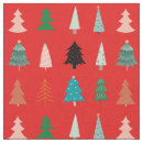 Search for christmas tree fabric Red