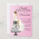 Search for brunette bride invitations Bridal