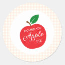 Search for apple pie stickers Gingham