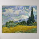 Search for wheat field posters Cypresses