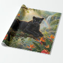 Search for black panther wrapping paper Big cats