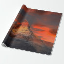 Search for sunset wrapping paper Mountain