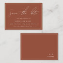 Search for burnt orange save the dates Elegant