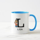 Search for monogram l mugs Snoopy