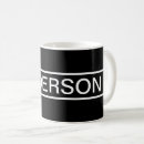 Search for anything mugs Black and white