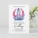 Search for crystal wedding invitations Modern