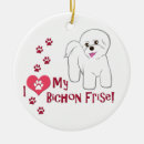 Search for bichon frise christmas tree decorations Animals