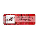 Search for wood and lace return address labels Country