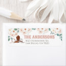 Search for cowboy hat return address labels Wild west