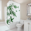 Search for bamboo shower curtains Green