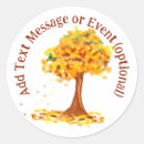 Search for autumn tree stickers Fall season
