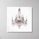 Search for chandelier canvas prints Pink