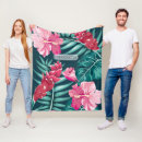 Search for exotic flowers blankets Pink