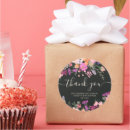 Search for romantic floral design stickers Modern botanical design