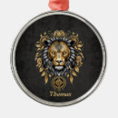 Search for head christmas tree decorations Lion