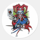 Search for joker card stickers Skull