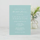 Search for aqua bridal shower invitations Elegant