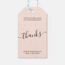 Search for business thank you gift tags Thanks