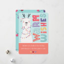 Search for llama christmas cards Cute
