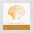 Search for sea shore invitations Seashell