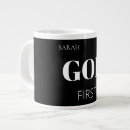 Search for first initial mugs Black and white