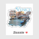 Search for european travel stickers Venice