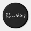 Search for twins magnets Modern