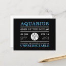 Search for astrological sign postcards Aquarius