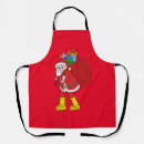 Search for fashioned christmas aprons Santa