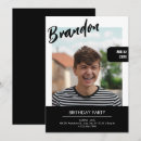 Search for birthday or graduation invitations For him