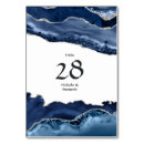 Search for navy blue silver wedding table cards Modern