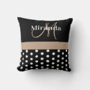 Search for black and beige cushions Typography