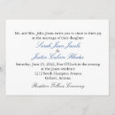Search for cobalt blue wedding invitations Simple
